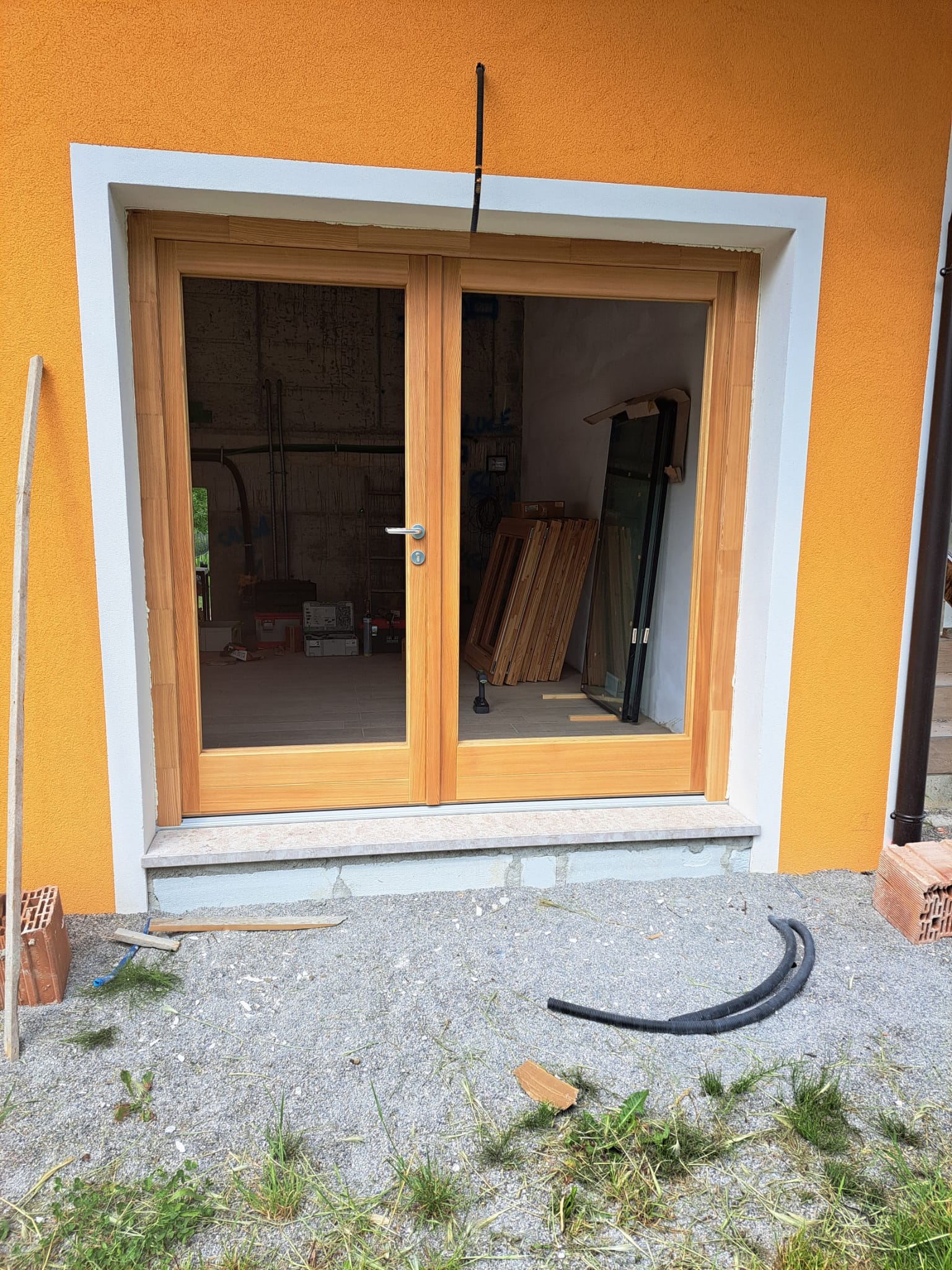 Porta Finestra in Legno